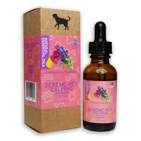 Calm Paws Serene Pet Lavender and Valerian Calming Essential Oil for Dogs