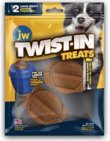 JW Pet Chicken Flavor Twist-In Treat Refills Large