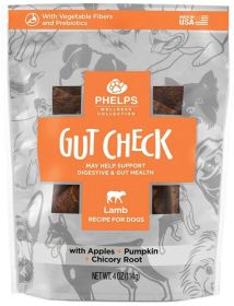 Phelps Pet Products Gut Check Digestive Health Treats for Dogs