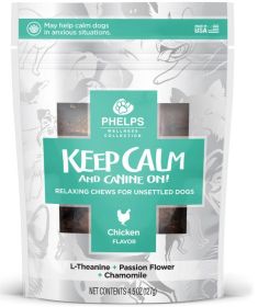 Phelps Pet Products Keep Calm and Canine On Calming Dog Treats