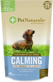 Pet Naturals Natural Calming Soft Chews for Dogs