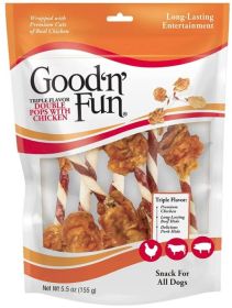 8in1 Pet Triple-Flavor Double Pops with Chicken