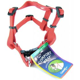 Tuff Collar Nylon Adjustable Comfort Harness - Red