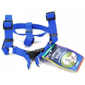 Tuff Collar Comfort Wrap Nylon Adjustable Harness - Blue