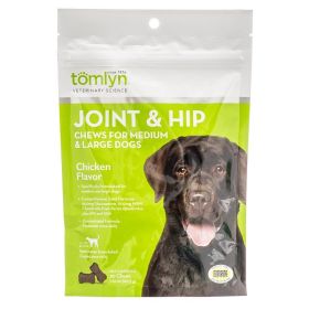 Tomlyn Joint & Hip Chews for Large Dogs - Chicken Flavor