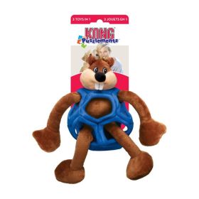 Kong Puzzlements Beaver Dog Toy