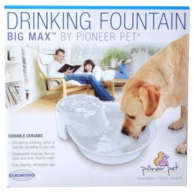 Pioneer Big Max Ceramic Drinking Fountain - White