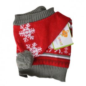 Lookin Good Holiday Dog Sweater - Red