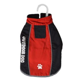 Fashion Pet Outdoor Dog All Weather Jacket - Red