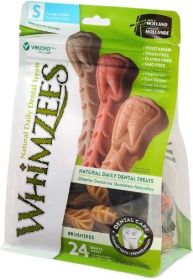 Whimzees Brushzees Dental Treats - Small