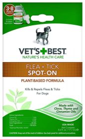Vet's Best Flea & Tick Spot-On for Dogs
