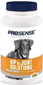Pro-Sense Glucosamine for Dogs, Advanced Hip & Joint Solutions for All Dogs, Chewable Tablets