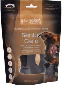 Get Naked Premium Senior Care Dog Treats - Chicken & Salmon Flavor