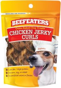 Beefeaters Oven Baked Chicken Jerky Curls Dog Treat