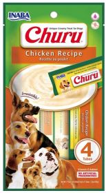 Inaba Churu Chicken Recipe Creamy Dog Treat (size: 4 count)