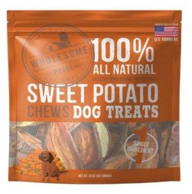 Wholesome Pride Sweet Potato Chews Dog Treats (size: 32 oz)