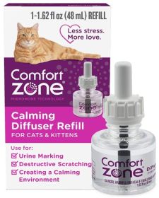 Comfort Zone Calming Diffuser Refills For Cats and Kittens (size: 1 count)