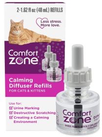 Comfort Zone Calming Diffuser Refills For Cats and Kittens (size: 2 Count)