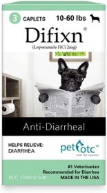 Pet OTC Difixn Anti-Diarrheal Treatment for Dogs 10-60 lbs (size: 3 count)
