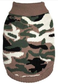 Fashion Pet Camouflage Sweater for Dogs (size: large)