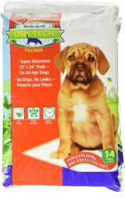 Penn Plax Dry-Tech Dog and Puppy Training Pads 23" x 24" (size: 14 count)