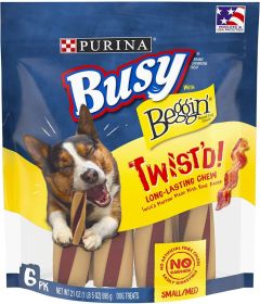 Purina Busy with Beggin' Twist'd Chew Treats Original (size: 21 oz)