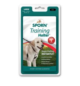 Sporn Original Training Halter for Dogs Red (size: large)