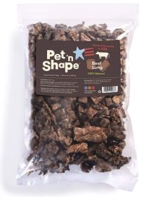 Pet n Shape Beef Lung Dog Treat (size: 1 lb)