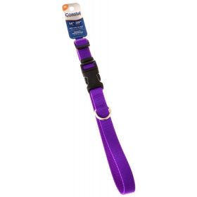 Tuff Collar Nylon Adjustable Collar - Purple (size: 14"-20" Long x 5/8" Wide)