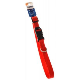 Tuff Collar Nylon Adjustable Collar - Red (size: 14"-20" Long x 5/8" Wide)