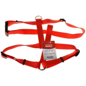 Tuff Collar Nylon Adjustable Harness - Red (size: Large (Girth Size 22"-38"))