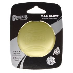 Chuckit Max Glow Ball (size: Medium Ball - 2.25" Diameter (1 Pack))