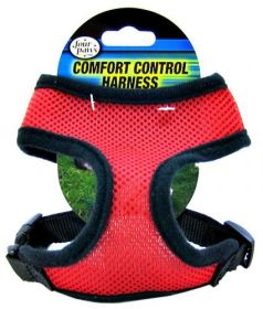 Four Paws Comfort Control Harness - Red (size: Small - For Dogs 5-7 lbs (14"-16" Chest & 8"-10" Neck))