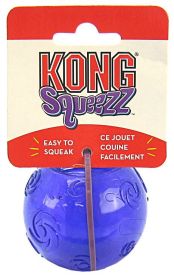 Kong Squeezz Ball Dog Toy - Assorted (size: Medium (2.5" Diameter))