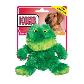 Kong Plush Frog Dog Toy (size: medium)