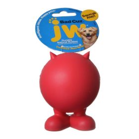 JW Pet Bad Cuz Rubber Squeaker Dog Toy (size: Medium - 4" Tall)