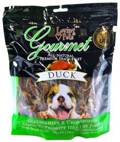 Loving Pets Gourmet Duck Chew Strips (size: 12 oz)