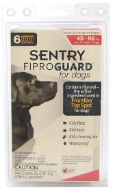 Sentry FiproGuard for Dogs (size: Dogs 45-88 lbs (6 Doses))