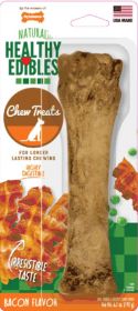 Nylabone Healthy Edibles Wholesome Dog Chews - Bacon Flavor (size: Souper (1 Pack))