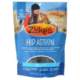 Zukes Hip Action Hip & Joint Supplement Dog Treat - Roasted Beef Recipe (size: 1 lb)