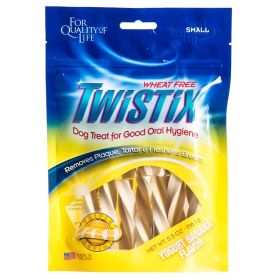 Twistix Wheat-Free Yogurt & Banana Dental Dog Treats (size: Small (5.5 oz))