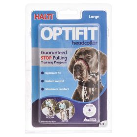 Halti Optifit Deluxe Headcollar for Dogs (size: Large - (Rottweiler, Great Dane, Newfoundland, Large German Shepherd))