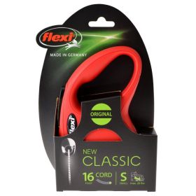 Flexi New Classic Retractable Cord Leash - Red (size: Small - 16' Lead (Pets up to 26 lbs))