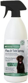 Miracle Care Natural Flea & Tick Spray for Dogs (size: 16.9 oz)