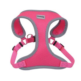 Coastal Pet Comfort Soft Reflective Wrap Adjustable Dog Harness - Neon Pink (size: Small - 19-23" Girth - (5/8" Straps))
