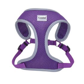 Coastal Pet Comfort Soft Reflective Wrap Adjustable Dog Harness - Purple (size: Small - 19-23" Girth - (5/8" Straps))