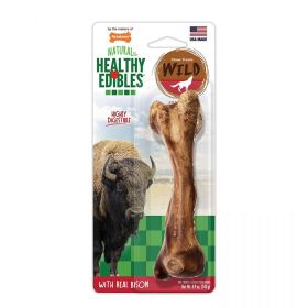 Nylabone Natural Healthy Edibles Wild Bison Chew Treats (size: Large - 1 Pack)