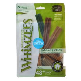 Whimzees Natural Dental Care Stix Dog Treats (size: X-Small - 56 Pack - (Dogs 5-15 lbs))
