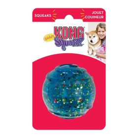 KONG Squeezz Confetti Ball Dog Toy (size: Medium - 1 count)