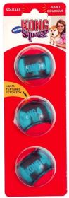 KONG Squeezz Action Ball Red (size: Medium - 3 count)